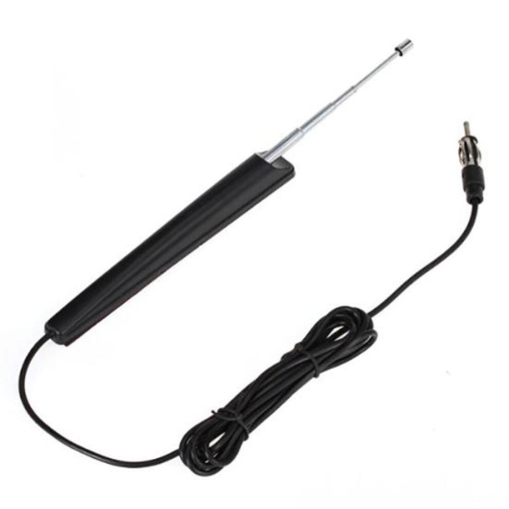 Universal 12v Auto Signal Amp Car Radio Booster Amplifier Fm/am Aerial Antenna