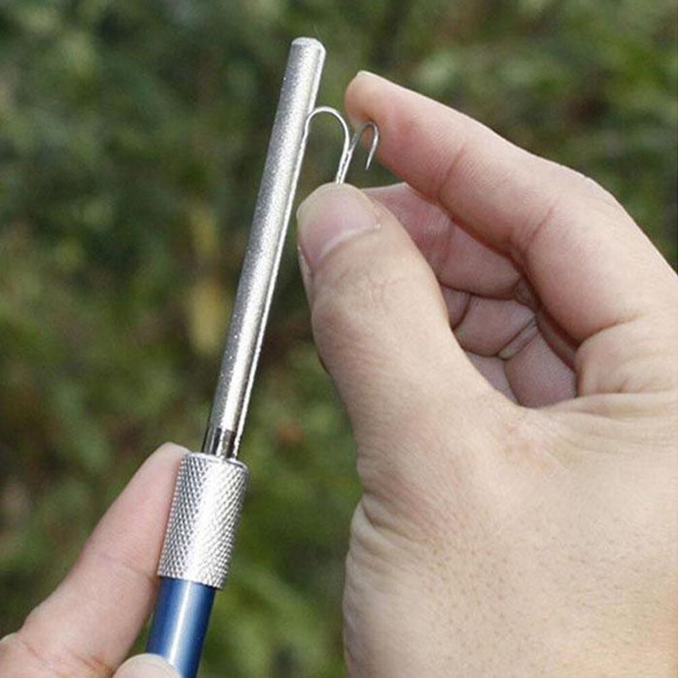 3 In1 Diamond Pocket Blade Knife Sharpener Pen-file Outdoor Tool Fish Saw Hook