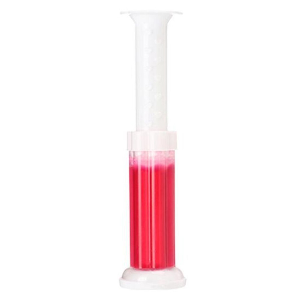 (A) 75G Toilet Deodorant Gel Flower Shape Toilet Cleaner Effective Odor Prevention Toilet Freshener for Home Bathroom