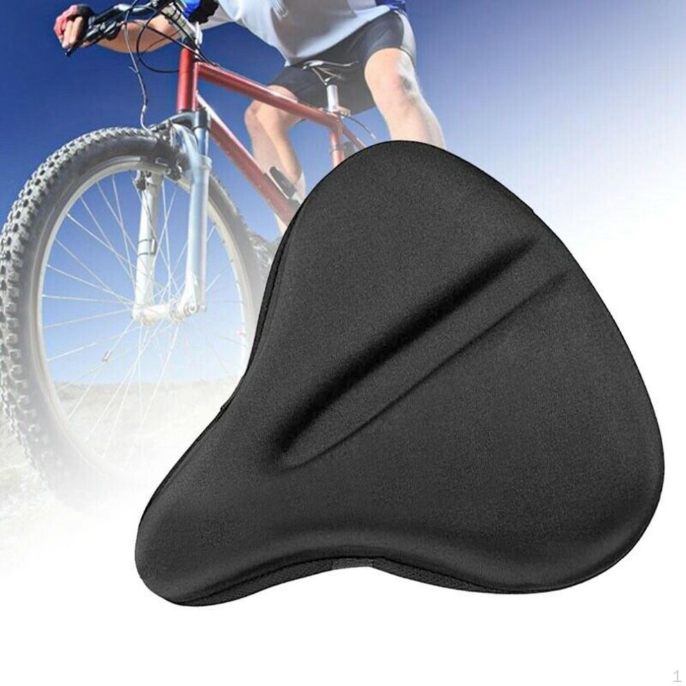 Shockproof Gel Bike Seat Cover, Saddle Cushioned Cover , Indoor E Outdoor Cycle Cushion