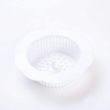(As show, One size) Floor drain for dry and wet area plastic shower floor drain bathroom hair strainer kitchen floor drain sink bathroom white