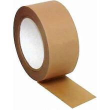 (As show, One size) 12 Ecological Biodegradable Kraft Paper Adhesive Tape with adhesive paper backing 50 mm x 50