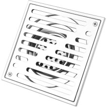 (As show, One size) STAINLESS STEEL Floor Drain - Suitable For Kitchen, Bathroom, And Basement Etc(150 * 150mm)