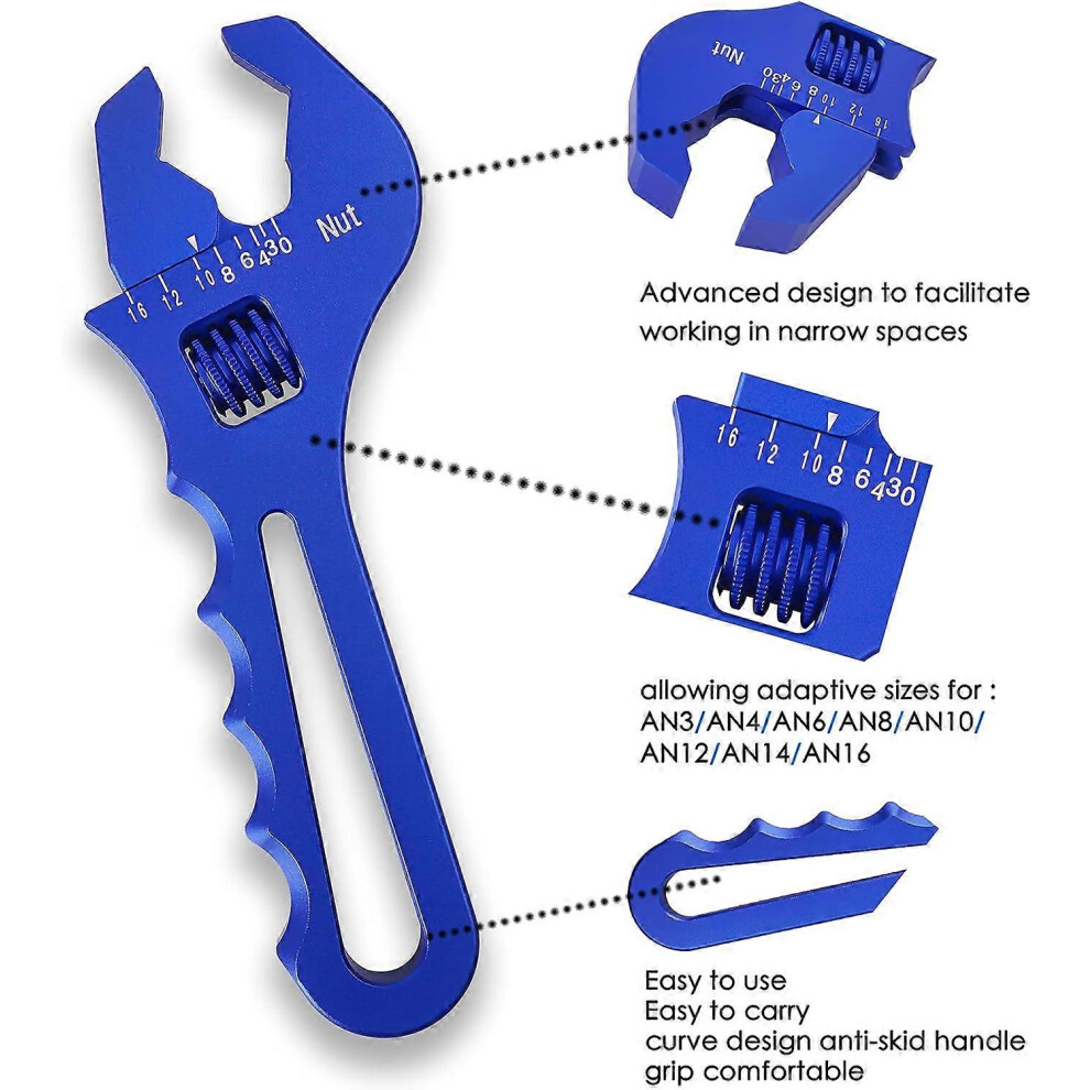 (As Show, One Size) Multi-Function Alloy Adjustable Wrench For Tightening Or Loosening Nuts And Bolts 5093442679717