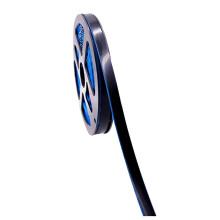 (As show, One size) Self-adhesive polyurethane caulking strip for bathtub, bathroom, toilet, kitchen (width: 7.5 mm, black)