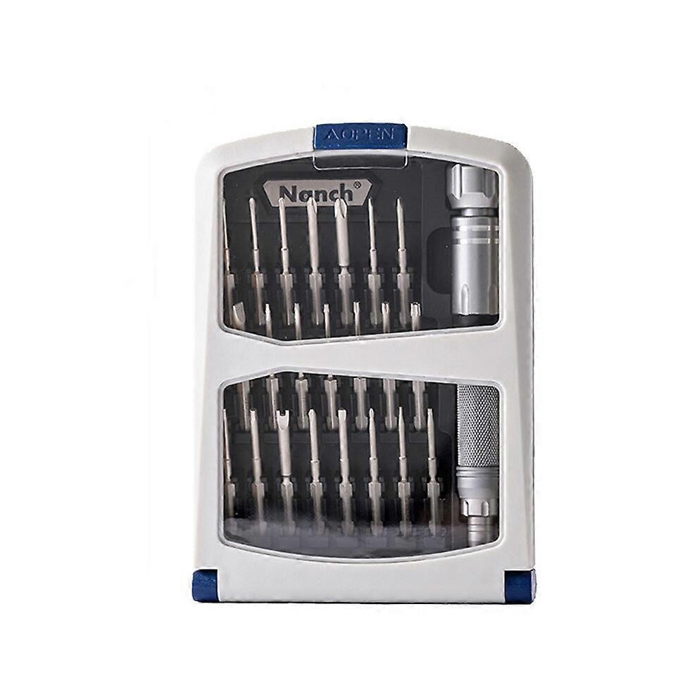 (As Show, One Size) 23-Piece Magnetic Screwdriver Bits Tool Set For Mobile Phone Smartphone Tablet Laptop Watches Glasses Etc. 5093442680119
