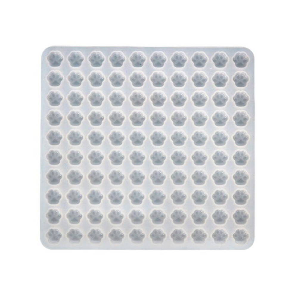 (as the picture) Handmade Mini Cat Paw Shape Wax Seal Stamp Silicone Mold For Diy Craft Adhesive Waxing Cards Envelope Mould Making Tool Supply