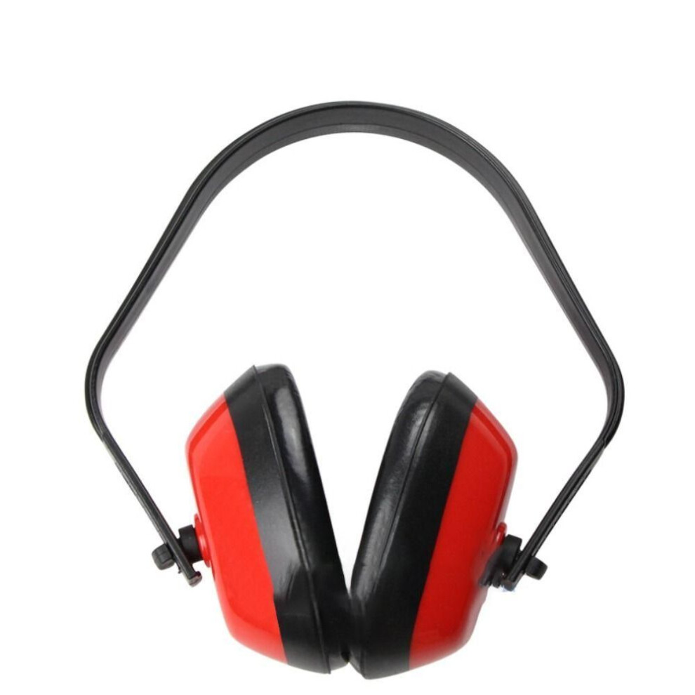 Noise Reduction Ear Defenders Red Soundproof Shooting Earmuffs Protect Safety Ear Muffs  Outdoor