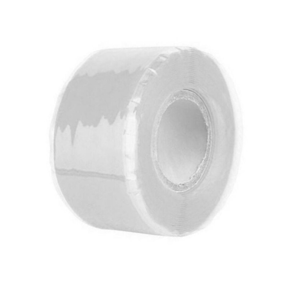 (white) Super Strong Waterproof Tape Stop Leaks Seal Repair Tape Performance Self-fluxing Silicone Tape Adhesive Insulating Duct Tapes