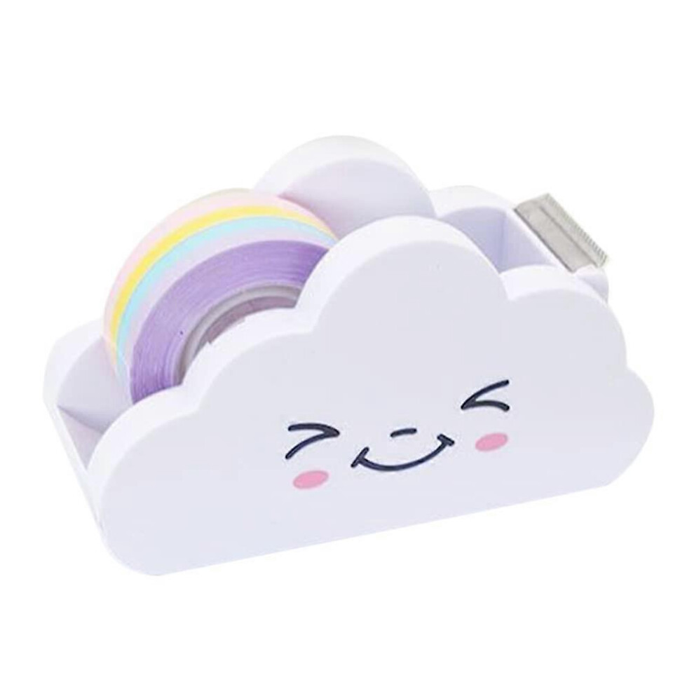 (As Show, One Size) 1 Set Tape Dispenser Rainbow Shape Washi Tape Dispensers Desktop Washi Paper Dispenser For Office Home School 5091524065052