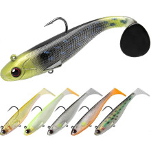 (As show, One size) Soft Plastic Lures -Assembled Ultra Sharp Hooks Artificial Lures Salt and Fresh Water Tackle