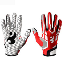 (As show, One size) Batting Gloves Unisex Baseball Softball Batting Gloves Anti-slip Batting Gloves,White-L