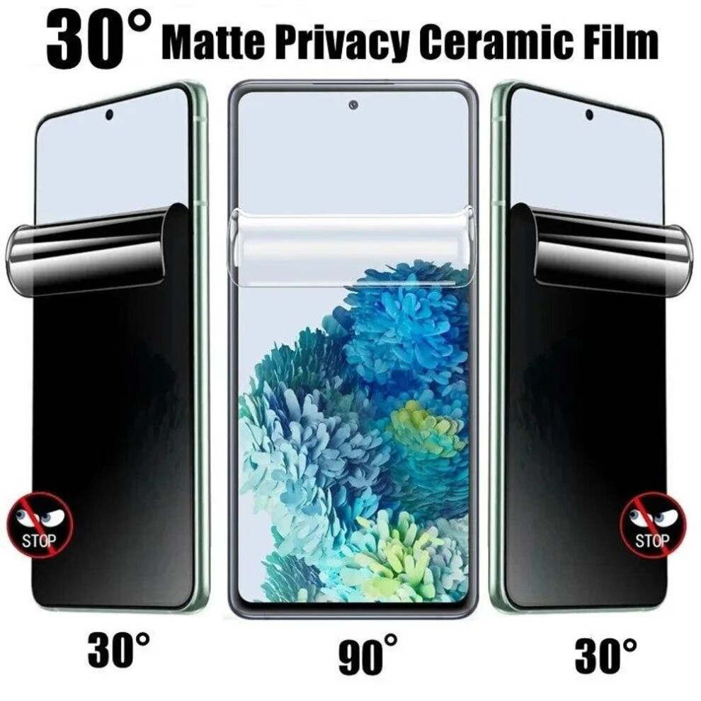 (clear, samsung a32 5G) 3pcs Anti Spy Hydrogel Film For Samsung Galaxy S22 S20 S24 S23 Ultra S10 Plus S21 Fe Note 20 8 10 Ultra Privacy Screen Protector