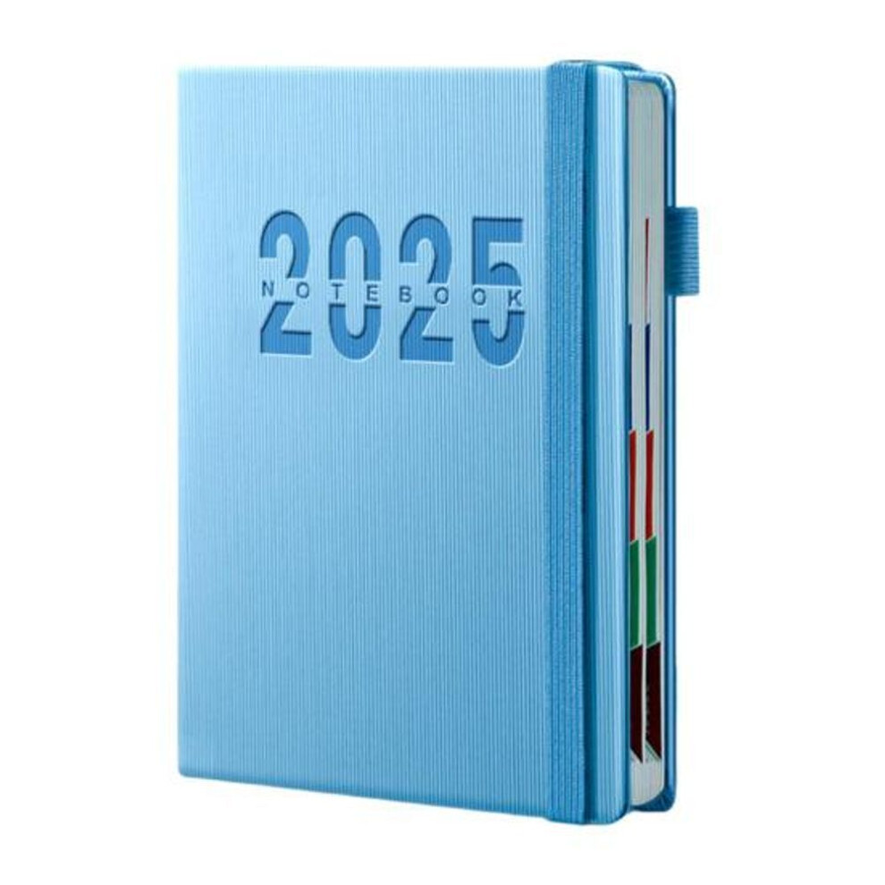 (sky blue) 2025 Calendar Monthly Planner Hardcover January To December 2025 Daily Planner Book Schedule