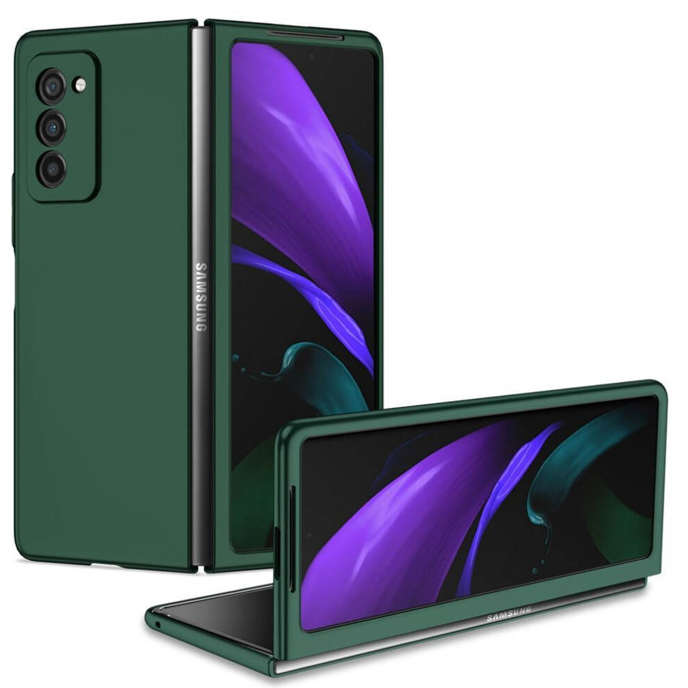 (green, samsung z fold 2) Matte Felling Pc Protective Folding Case For Samsung Galaxy Z Fold 5 2 3 5g Fold2 Fold3 Fold5 Fold4 Fold 4 Non-slip Cover For Samsung Z Fold 3