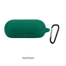 (dark green, for Sony WF-C700N) For Sony WF-C700N Case Solid Color Silicone Bluetooth Earphone Cover for Sony WFC700N soft Shockproof hearphone Accessories box