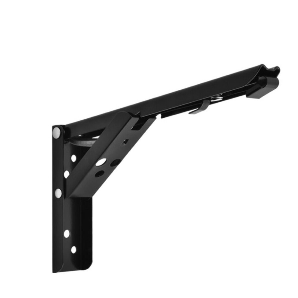 (Black) Saving Heavy Support Table Shelve Folding Shelf Bracket Triangle Angle Bracket Furniture Hardware 6416796795787