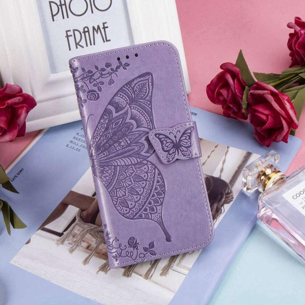(multicolor, Samsung Galaxy A10) Wallet Flip Leather Case Samsung Galaxy S8 S9 S10 S20 Plus A51 A71 A50 A30 Fashion Butterfly Pattern