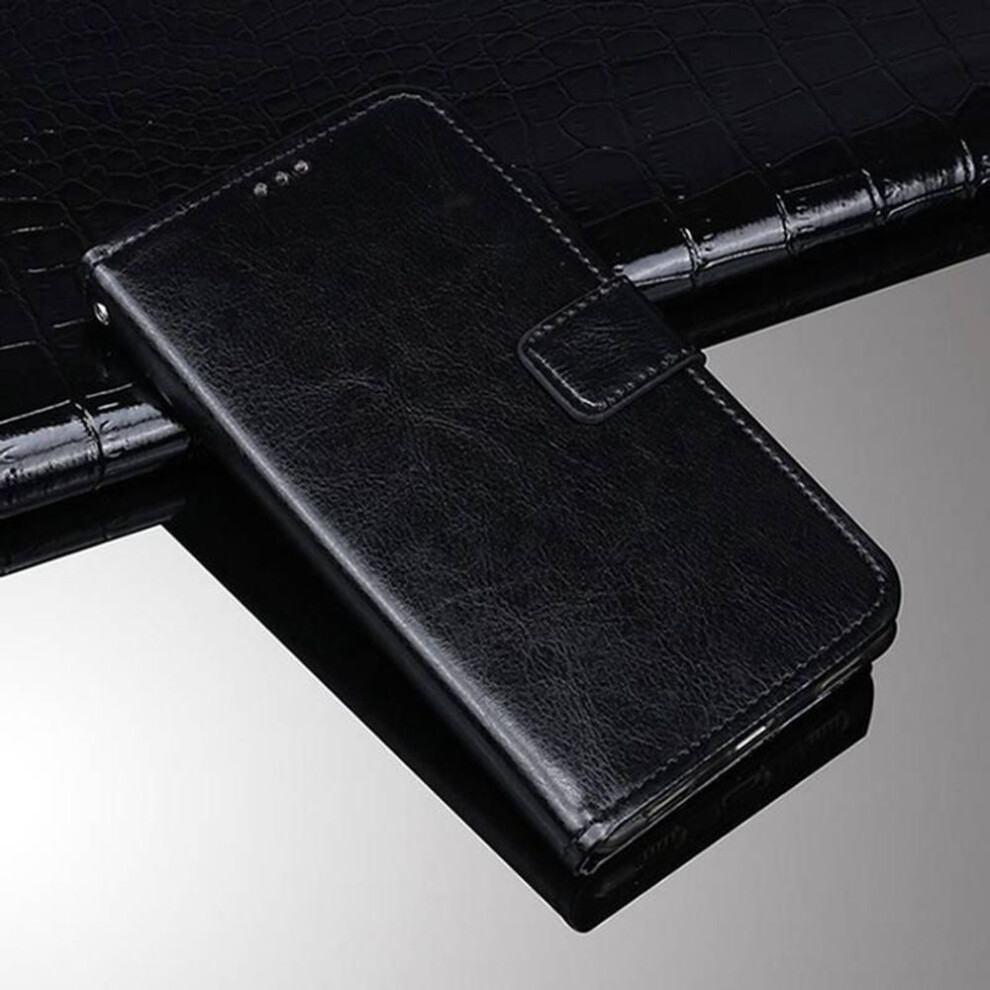 (, Xiaomi Mi 11T) Leather Case Huawei P30 Lite P20 Pro Honor 8 9 10 Samsung Galaxy Xiaomi Mi 9 Redmi Note 11 Iphone 11 12 Flip Wallet Cover Black 3495715861843