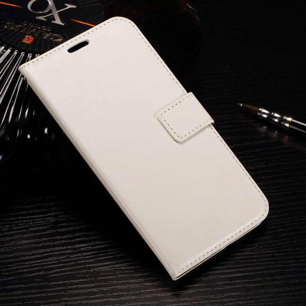(, Huawei P30 Pro) Leather Case Huawei P30 Lite P20 Pro Honor 8 9 10 Samsung Galaxy Xiaomi Mi 9 Redmi Note 11 Iphone 11 12 Flip Wallet Cover White 3495727759435
