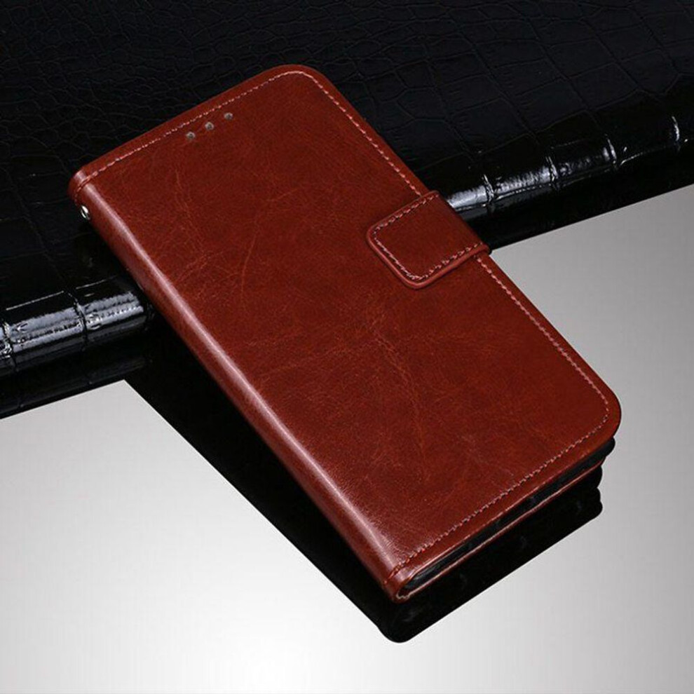 (, Samsung Galaxy A31) Leather Case Huawei P30 Lite P20 Pro Honor 8 9 10 Samsung Galaxy Xiaomi Mi 9 Redmi Note 11 Iphone 11 12 Flip Wallet Cover Brown 3495743261998