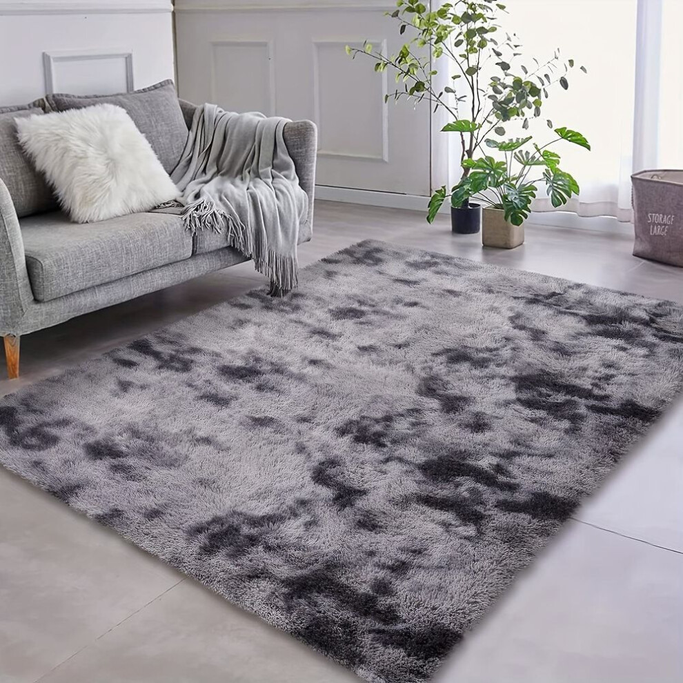 (as the picture, 200*300cm) "non-slip Nordic Silk Wool Living Room Carpet - Easy Care, Dirt-resistant, Four Seasons Universal Blanket"