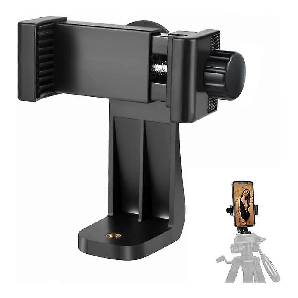 (As show, One size) Phone Tripod Mount Adapter/Universal Tripod Cell Phone Holder, Fits Any Smartph UYE