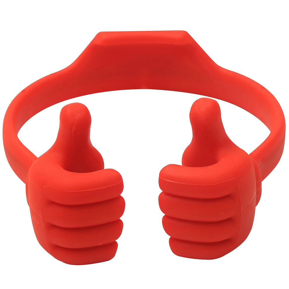 (As Show, One Size) Universal Flexible Thumb Smartphone Tablet Mount Holder - Vxk 5093442668087