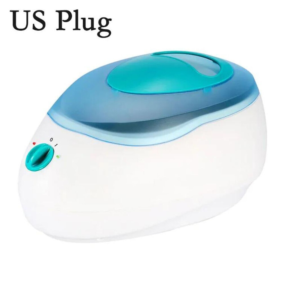 (US Plug) Wax Machine Paraffin Therapy Bath Waxing Pot Warmer Beauty Salon Equipment Spa for Hands and Feet Body Wax Hair Removal 150W EU