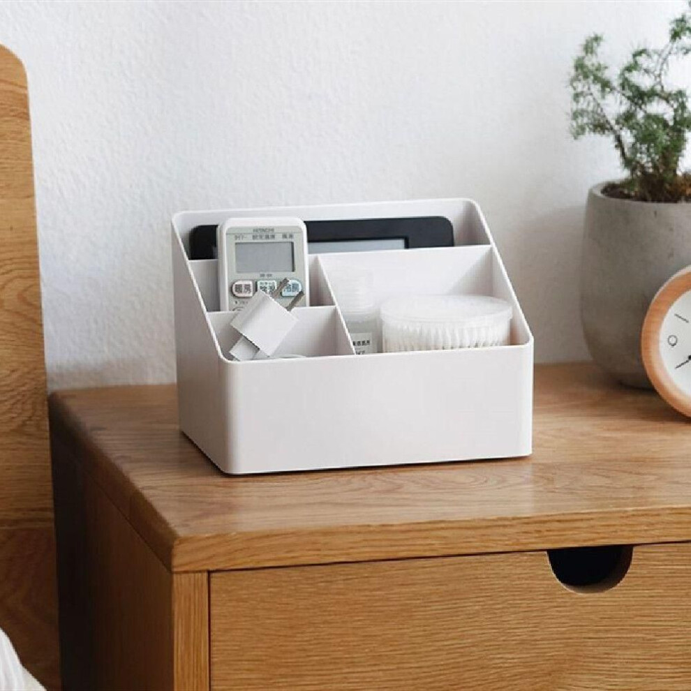 (big) Sundries Cosmetic Storage Multiple Grids Desktop Remote Control Storage Organize Box Storage Box