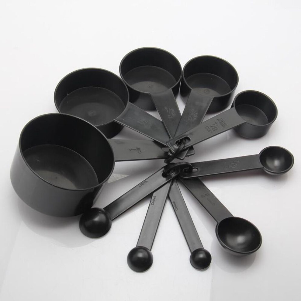10pcs/lot Kitchen Plastic Measuring Cups Spoon Cooking Tools Mini Scales For Baking Coffee Tea