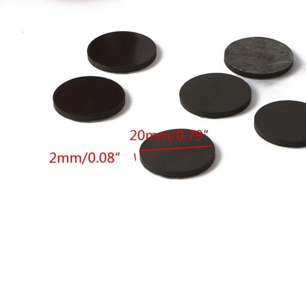 (as the picture) 10 Pcs Adhesive Magnets For Crafts Flexible Round Magnets With Adhesive Backing Small Sticky Magnets Magnetic Dots