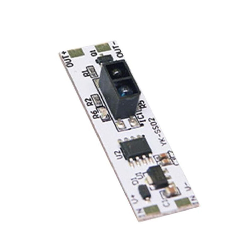 (as the picture) 12v 60w Led Motion Sensor Hand Wave Dimmer Cabinet Led Strip Lights ?touch Switch Pir Infrared Motion Sensor Switch