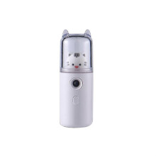 (As show, One size) Electric Face Mist Sprayer 30ml Skin Care Rechargeable Hydrating Mini Facial Water Steamer Mister Humidifier, Wh OHV