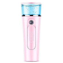 (As show, One size) Nano Mist Sprayer Handheld Ionic Facial Spray Mist Face Steamer Daily Moisturizer(pi GKZ