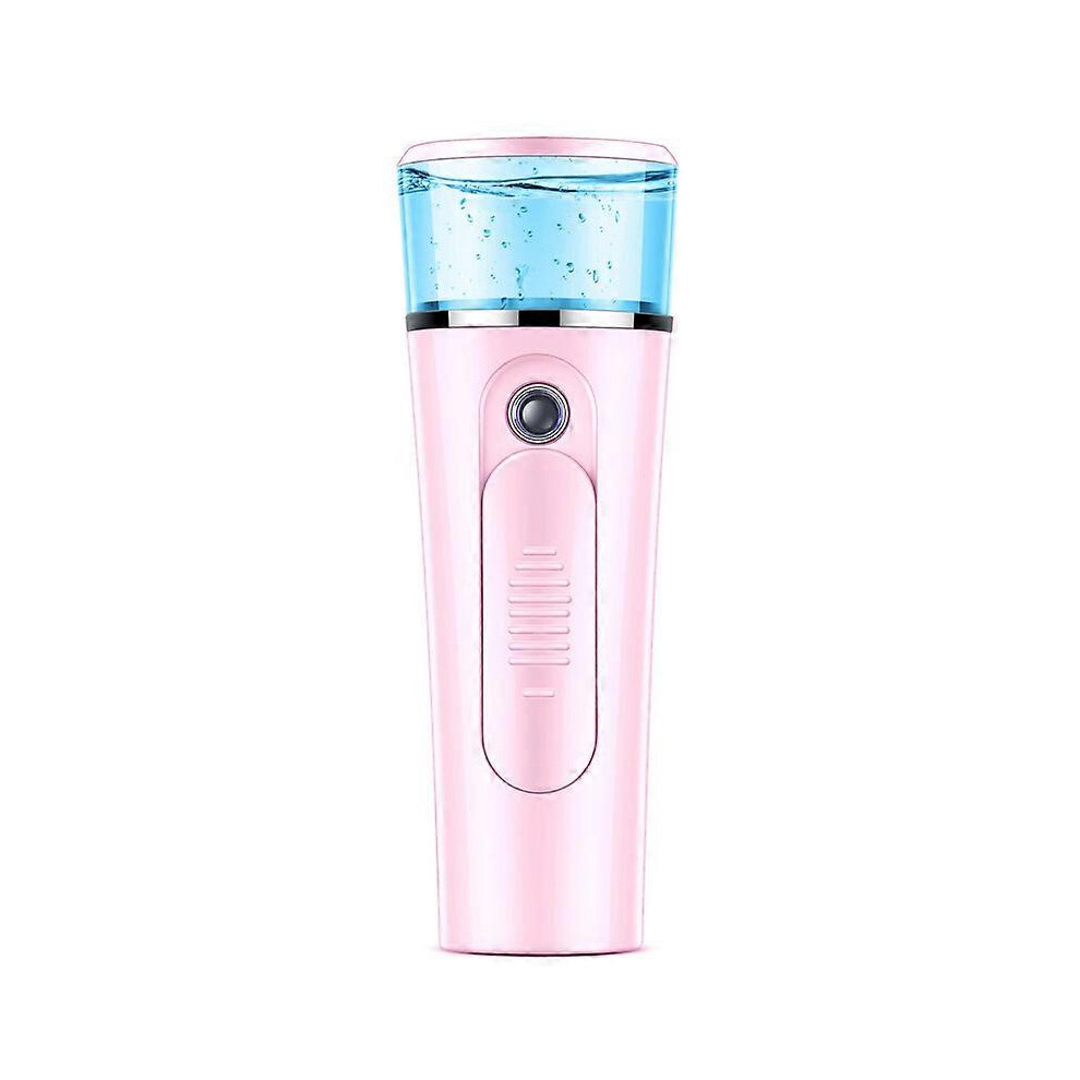 (As show, One size) Nano Mist Sprayer Handheld Ionic Facial Spray Mist Face Steamer Daily Moisturizer(pi GKZ