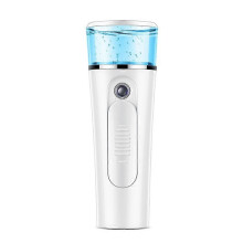 (As show, One size) Nano Mist Sprayer Handheld Ionic Facial Spray Mist Face Steamer Daily Moisturizer(Whi NFN