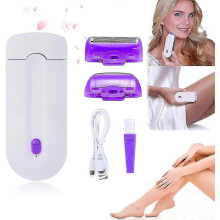 (For EU, One size) Smooth Hair Eraser Laser, Silky Smooth Hair Eraser, Painless Hair Removal Tool, Women Laser Rechargeable Epilator Remover DDW