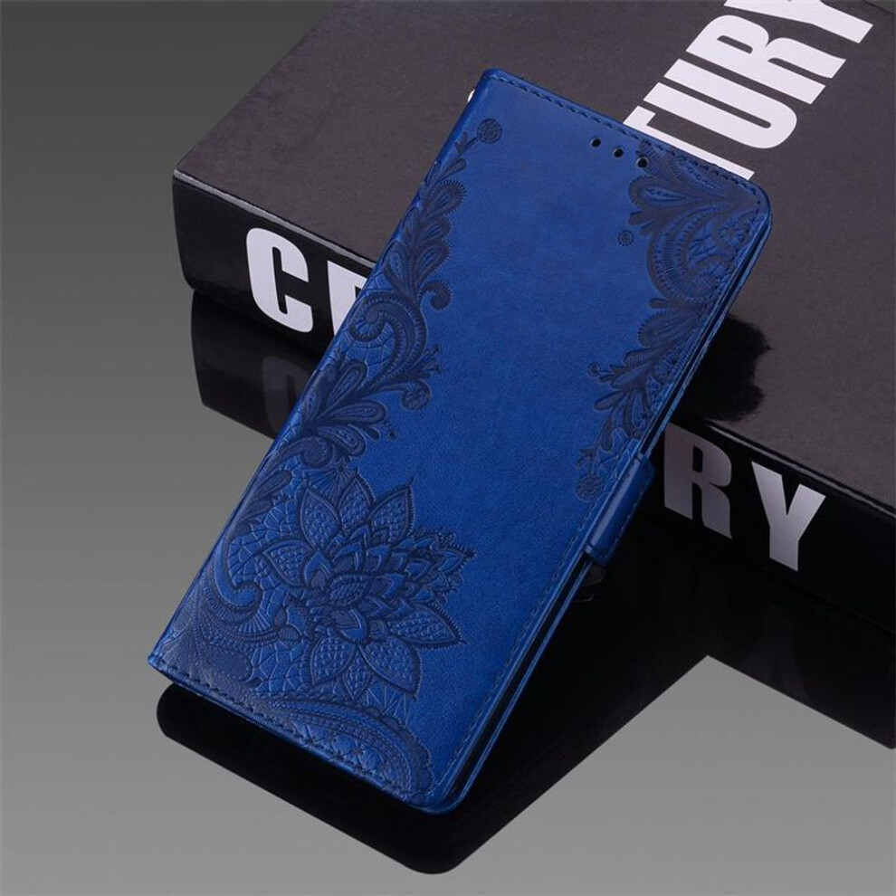 (blue, iPhone X) Premium Leather Wallet Case For Samsung Galaxy A15 A25 A34 A54 A14 S24 Ultra Redmi Note 13 12 11 Pro Plus 10C 13C A1 Honor 9A 9C 9X 10X P30 Lite Cover
