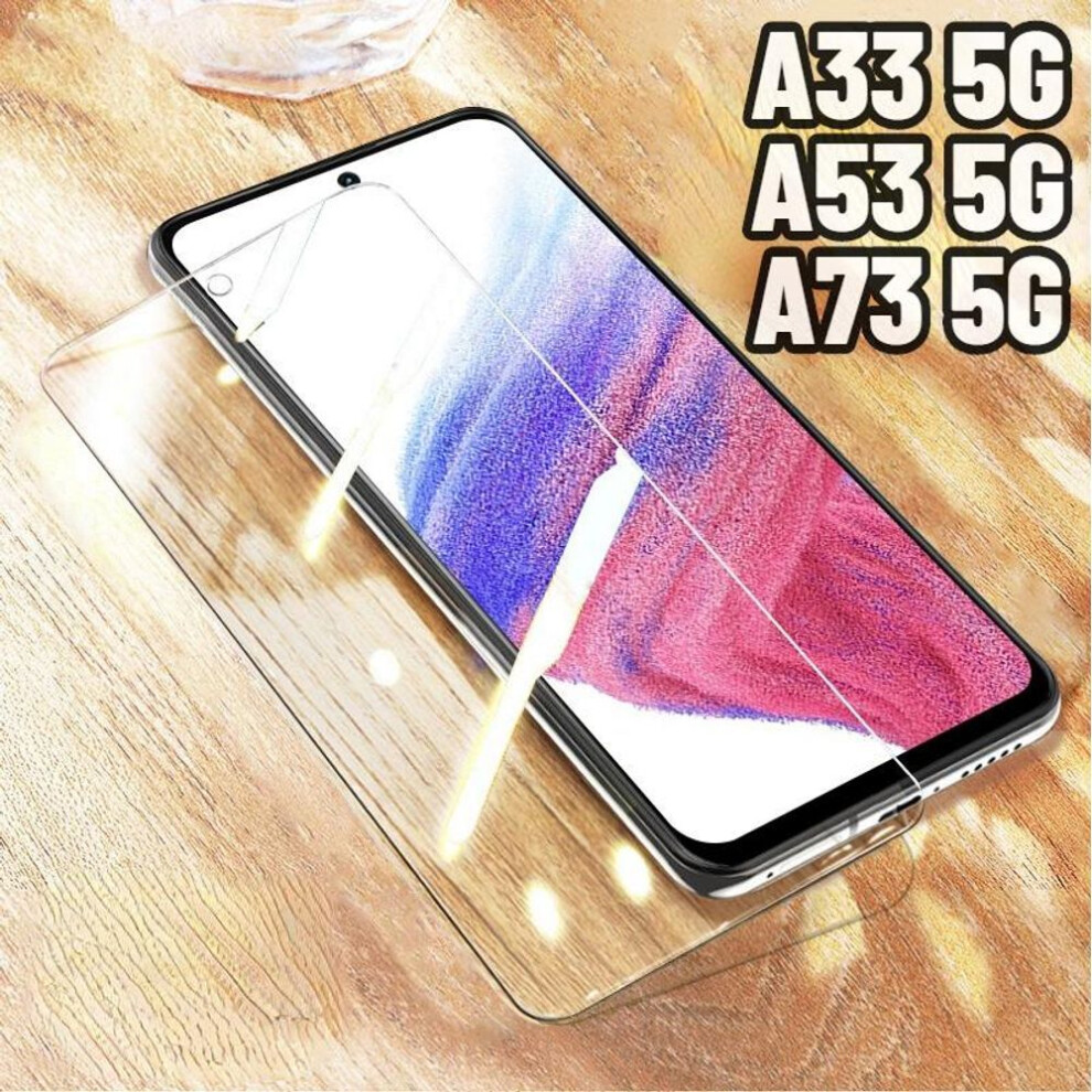 (clear, Samsung A53 5G) For Samsung Galaxy A53 5G Glass for Samsung A53 5G Tempered Glass Screen Protector Protective Glass for A13 5G A53 A73 Film