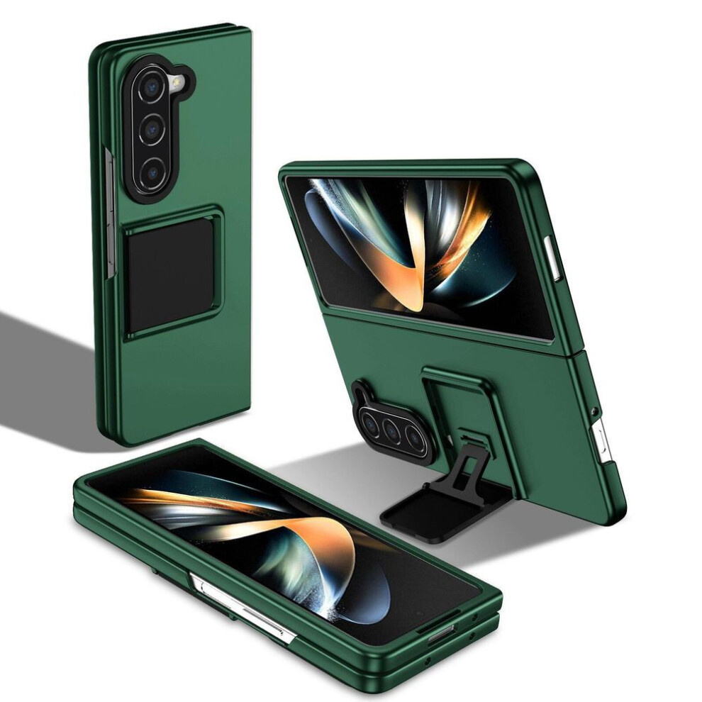 (green, for Samsung Z Fold 4) Comfortable Portable Stand Case For Samsung Galaxy Z Fold 5 Fold4 Fold3 Fold5 Fold 3 4 Zfold5 Folding Design Cell Phone Cover