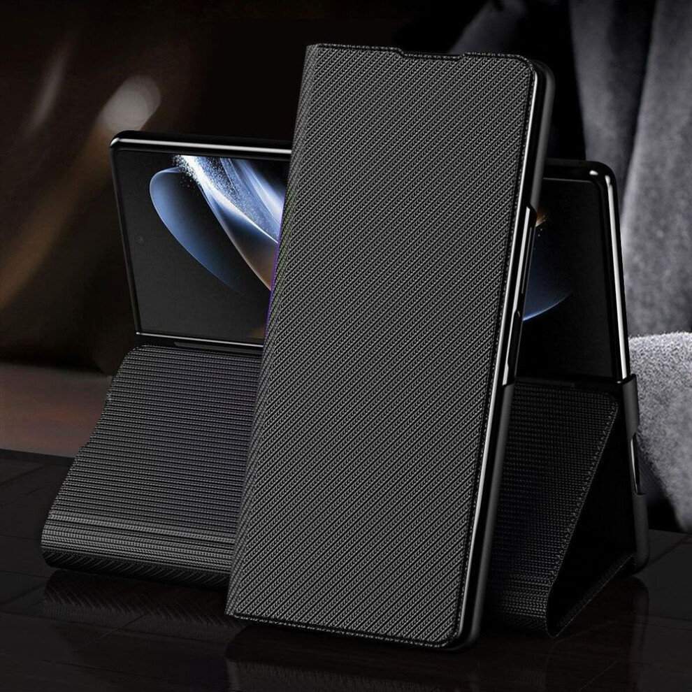(black, for Samsung Z Fold 3) Fall Protection Folding Bag Case For Samsung Galaxy Z Fold 5 4 5g Fold3 Fold4 Fold5 Fold 3 2 Fold2 Leather Phone Cases