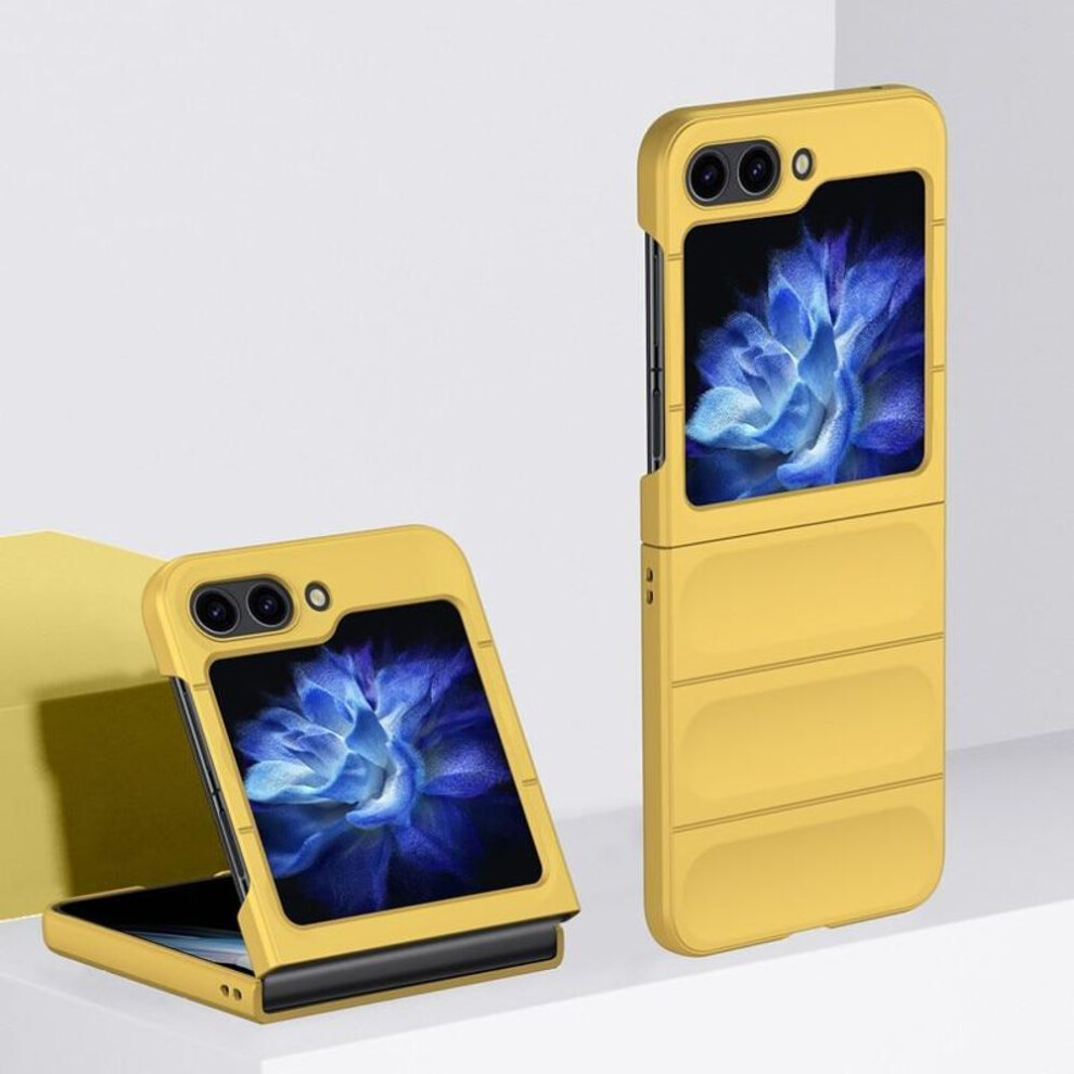 (yellow, for Samsung Z Flip 5) Fall Protection Phone Bag Case For Samsung Galaxy Z Flip 5 5g Flip4 Flip3 Flip5 Flip 3 4 Zflip3 Ultra Thin Pc Folding Covers