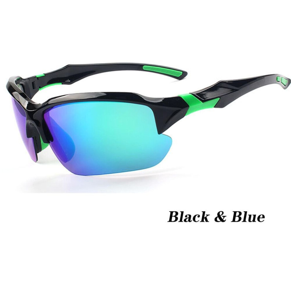 (blue) Sunglasses For Men Women Polarized Sports Cycling Running Driving Fishing Golf Baseball Glasses