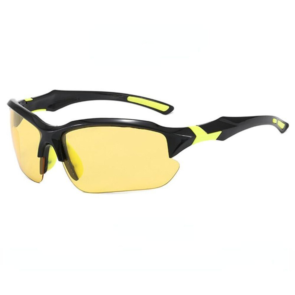 (yellow) Sunglasses For Men Women Polarized Sports Cycling Running Driving Fishing Golf Baseball Glasses