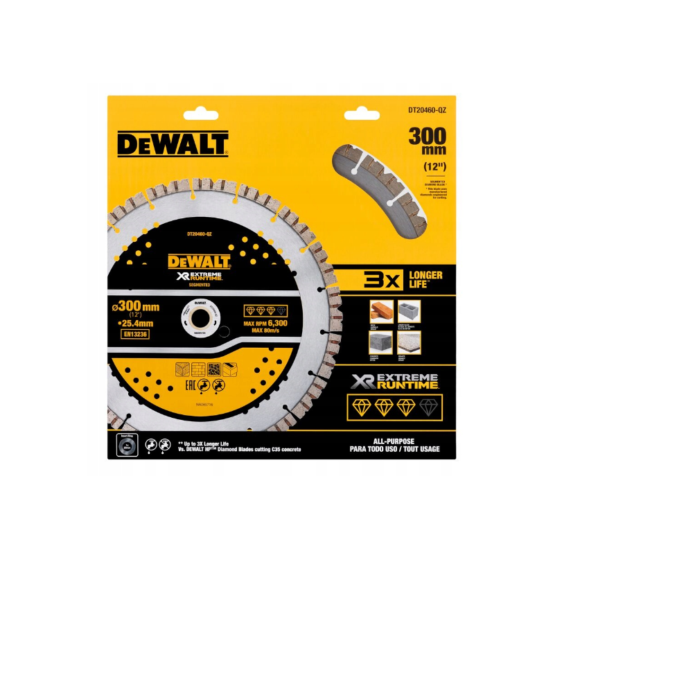 Dewalt Elite Series All Purpose Diamond Wheel 305 X 25.4Mm