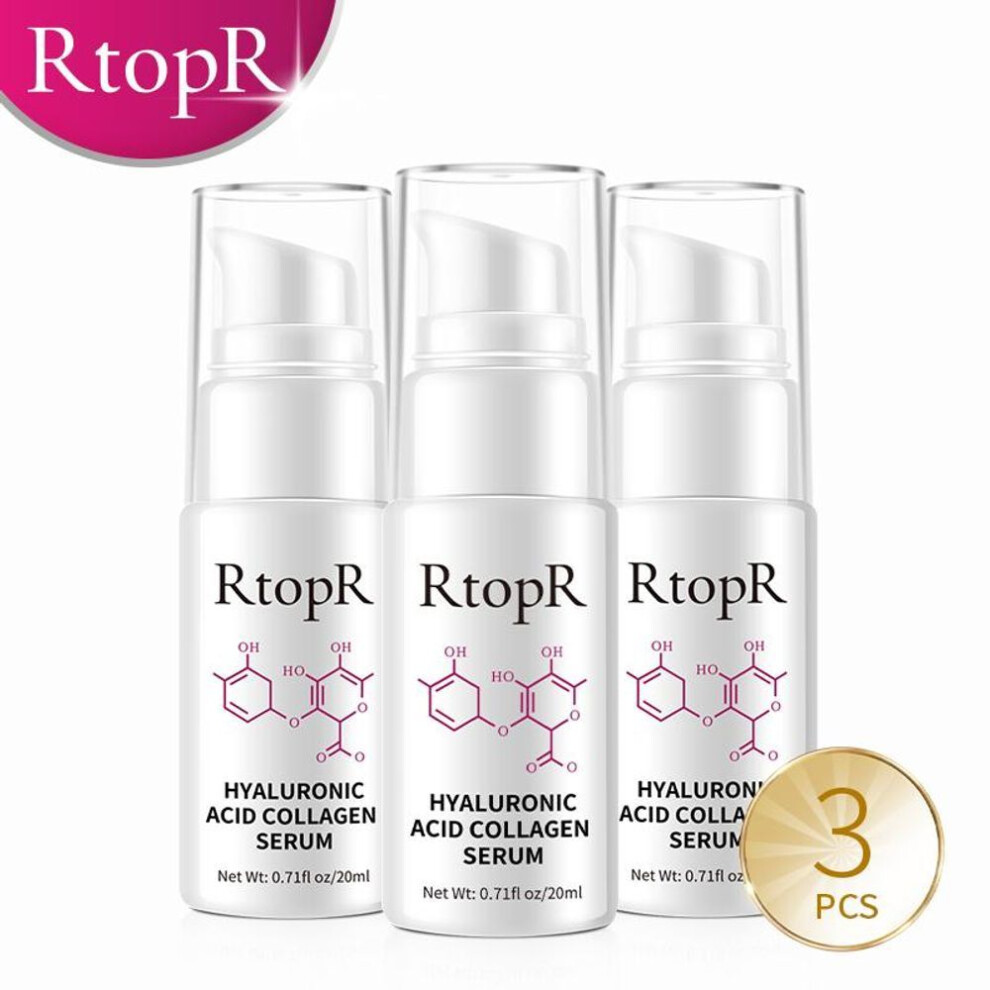 (3pcs) Rtopr Hyaluronic Acid Collagen Face Serum Acne Treatment Anti Wrinkle Skin Care Essence Face Care Whitening Anti-aging Facial Serum