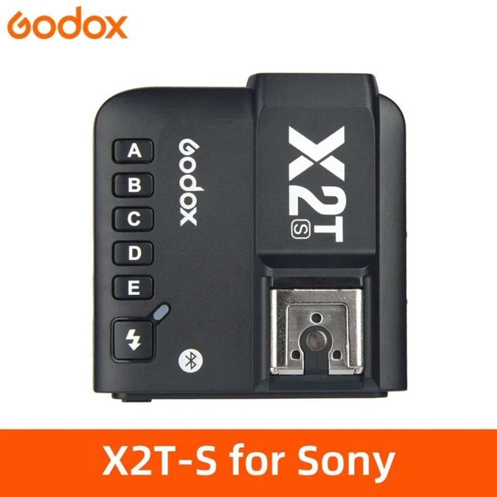 (black, X2T-S for Sony) Godox X2t-c X2t-n X2t-s X2t-f X2t-o 2.4g Wireless Flash Trigger Transmitter Ttl Hss For Canon Nikon Sony Fuji Olympus
