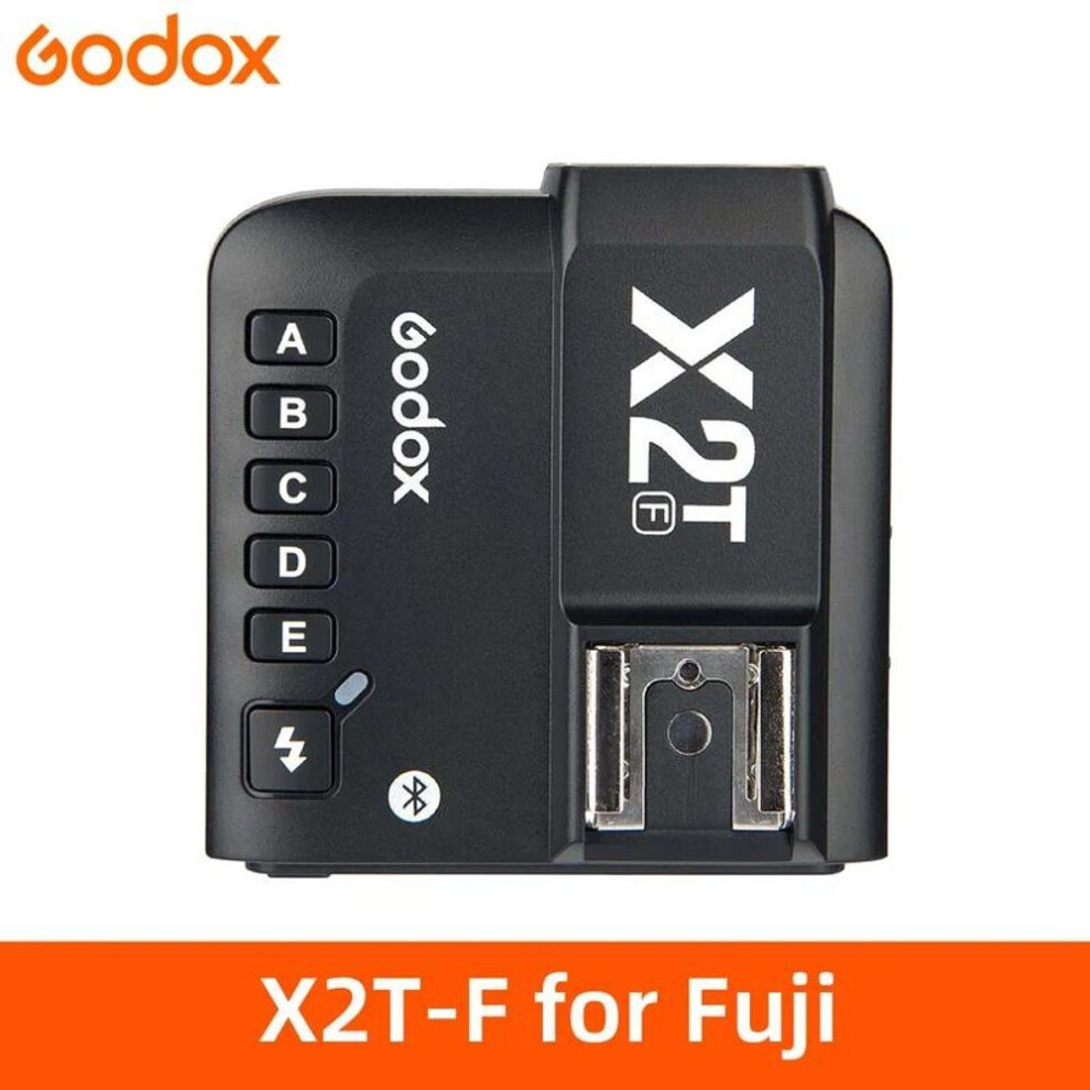 (black, X2T-F for Fuji) Godox X2T-C X2T-N X2T-S X2T-F X2T-O 2.4G Wireless Flash Trigger Transmitter TTL HSS for Canon Nikon Sony Fuji Olympus
