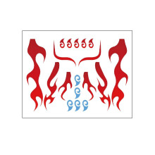 (B) Ne Zha and Ao Bing Tattoo Stickers, Forehead & Center - of - Brow Stickers for Anime Cosplay Makeup